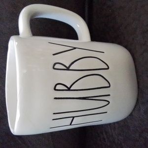 Rae Dunn “HUBBY” Coffee Mug 16 oz